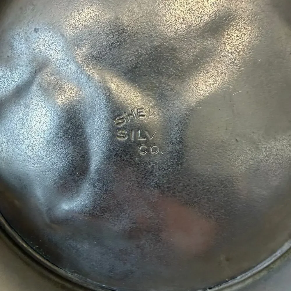 Vintage Sheffield Silver Co. Bar Cocktail Shaker with Spout Silver-Plated 11